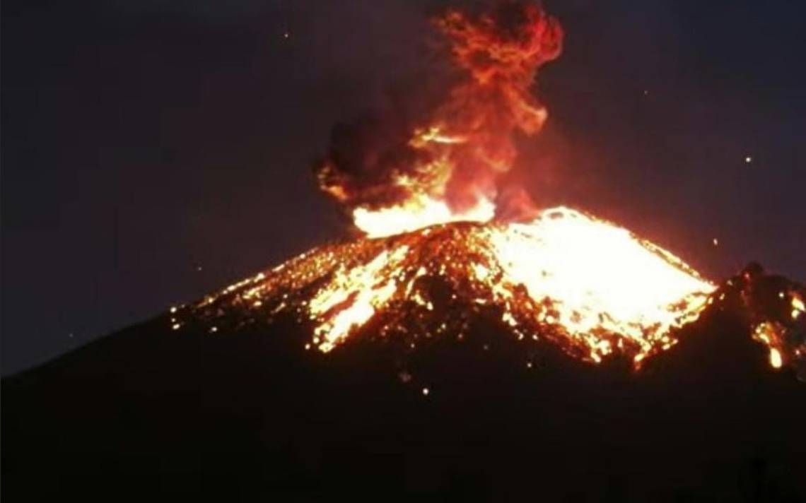 Alertan A Población Por Emisión De Gases Y Ceniza, Por Explosiones Del ...